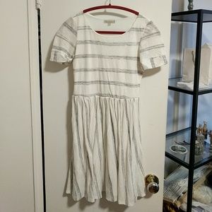 Anthropologie Bordeaux brand dress